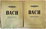 KLAVIERWERKE VON JOH. SEB. BACH HERAUSGEGEBEN VON CZERNY GRIEPENKERL UND ROITZSCH<BR><BR>. Johann Sebastian Bach