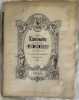KLAVIERWERKE VON JOH. SEB. BACH HERAUSGEGEBEN VON CZERNY GRIEPENKERL UND ROITZSCH Aria con variazioni. Johann Sebastian Bach