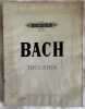 KLAVIERWERKE VON JOH. SEB. BACH TOCCATEN HERAUSGEGEBEN VON CZERNY GRIEPENKERL UND ROITZSCH 8216. Johann Sebastian Bach