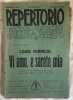 1 GENNAIO 1921 REPERTORIO   FASCICOLO PERIODICO DI COMMEDIE STRANIERE DI GRANDE SUCCESSO . 