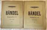 SONATEN FUR VIOLINE UND PIANOFORTE  VON G. F. HANDEL. George Frideric Handel (1685-1759)