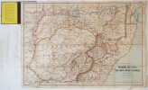 STANFORDS NEW LARGE SCALE MAP OF THE SEAT OF WAR IN SOUTH AFRICA  OCTOBER 1899 SECOND EDITION WITH HILLS. Edward Stanford (1827 1904)