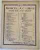 MORCEAUX CHOISIS POUR VIOLON ET PIANO  GOUNOD CHARLES MEDITATION (AVE MARIA) SUR LE 1 PRELUDE DE J. S. BACH  (AVEC ACCOMPAGNEMENT D'ORGUE OU ...