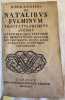 DE NATALIBUS FULMINUM  TRACTATUS PHYSICUS  ACCEDIT APPENDIX QUA LITTERAE ET OBSERVATIONED QUAEDAM HUC PERTINENTES MAFFEI LIONII PAGLIARINI ALIORUMQUE ...