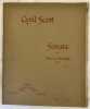 SONATA FOR VIOLIN AND PIANOFORTE  OP. 59. CYRIL SCOTT