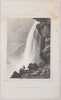 VOUTE SOUS LA CHUTE DU NIAGARA. Cholet su soggetto di Vanderburch