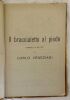 IL BRACCIALETTO AL PIEDE COMMEDIA IN TRE ATTI. CARLO VENEZIANI 