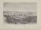 VUE DE SAN FRANCISCO  DESSIN DE LANCELOT DAPRES UNE PHOTOGRAPHIE. E. Ferington after Lancelot