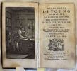 DELLE NOTTI DI YOUNG  TRADUZIONE DI GIUSEPPE BOTTONI E DEL GIUDIZIO UNIVERSALE . Edward Young (1683-1765)