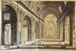 VEDUTA INTERNA DELLA BASILICA DI S. PIETRO IN VATICANO. Giovanni Battista Piranesi (1720-1778)