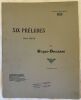 SIX PRELUDES POUR PIANO . ROGER DUCASSE 