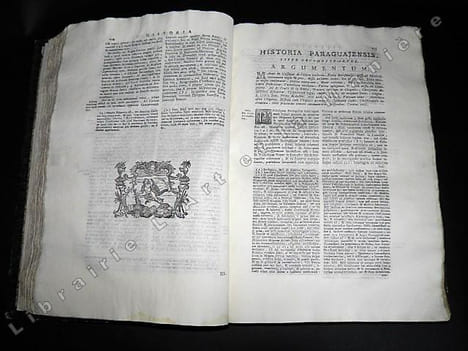Historia Paraguajensis petri Francisci-Xaverii de Charlevoix, ex gallico latina, cum animadversionibus et supplemento. Histoire du Paraguay. [PARAGUAY ...