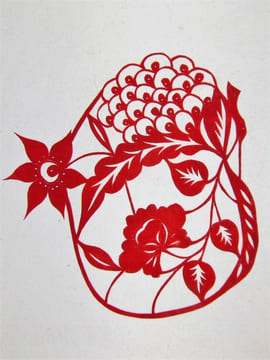 L’Art Populaire Chinois – Les Découpures de Papier. Chinese Paper-Cuts. . [ANONYME] 