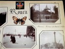 ROUEN - NORMANDIE. Ensemble de 15 photographies originales, avec décors et illustrations manuscrits Belle Epoque (circa 1900). . [ANONYME]. 