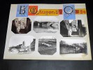 BEAUMONT-SUR-OISE. Ensemble de 6 photographies originales, avec décors et illustrations manuscrits Belle Epoque (circa 1900). . [ANONYME]. 