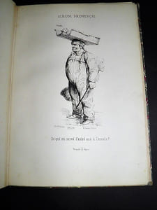 Album provençal. Etudes de moeurs locales dessinées par Letuaire. 