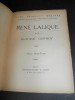 René Lalique. L'Art Décoratif moderne publié sous la Direction de Louis Lumet. . GEFFROY, Gustave; LUMET, Louis. 