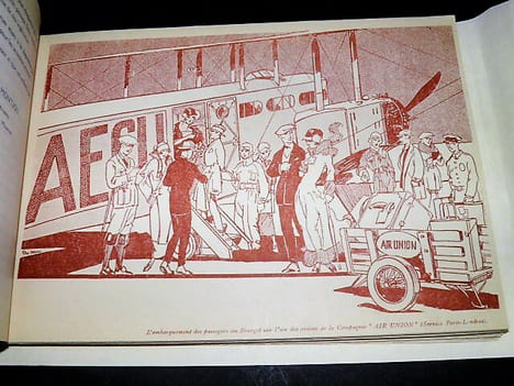 Geo Ham et Raymond Saladin présentent L’Album de l’aéronautique. Ouvrage publié sous le haut patronage du sous-secrétariat d’Etat de l’Aéronautique. . ...
