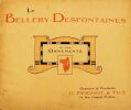 Caractères et Ornements Bellery-Desfontaines. [ART NOUVEAU - TYPOGRAPHIE]. GEORGES PEIGNOT & FILS, Gravure et Fonderie. 