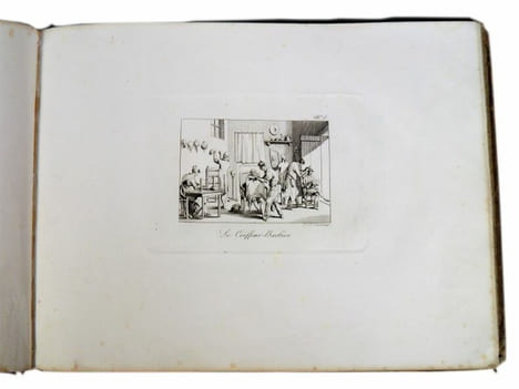 Album de la jeunesse, des amateurs et des artistes, composé de vingt-cinq sujets divers. Arts et métiers, chevaux, chasses, scènes militaires, vues et ...