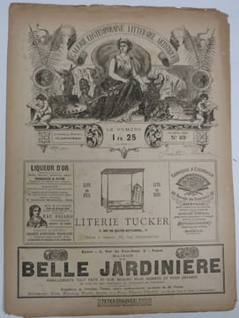 Sainte-Beuve. Portrait photographique, cliché de Bertall. Galerie contemporaine, littéraire, artistique. . BERTALL ; GOUPIL et Cie ; Vendryes, Ch.