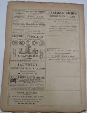 Sainte-Beuve. Portrait photographique, cliché de Bertall. Galerie contemporaine, littéraire, artistique. . BERTALL ; GOUPIL et Cie ; Vendryes, Ch.
