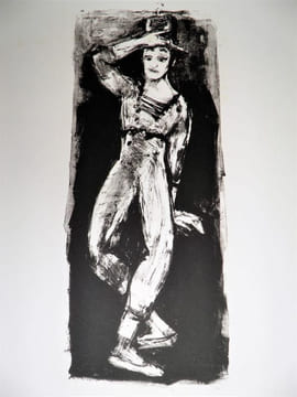 Quelques attitudes de Marcel MARCEAU. . BLATAS, Arbit.