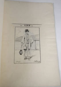 Croquis japonais 1886. Tokio.
