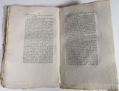 Mémoires sur la manufacture de Troyes, et sur l'opération d'Origny le Sec. Mémoire sur les corporations. A Monsieur, Monsieur de Gournay, Intendant du Commerce en 1759. 
