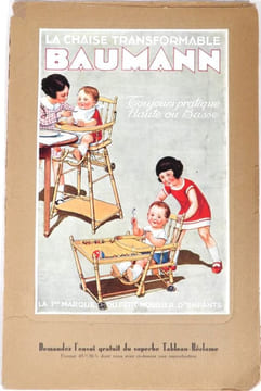 [Catalogue]. La chaise transformable Baumann. . BAUMANN, W. 
