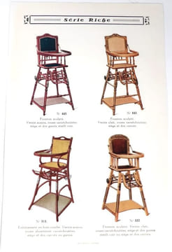 [Catalogue]. La chaise transformable Baumann. . BAUMANN, W. 