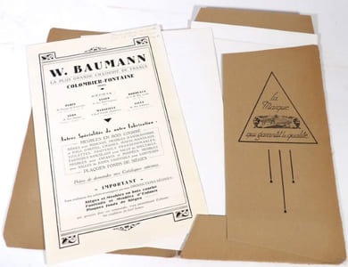 [Catalogue]. La chaise transformable Baumann. 