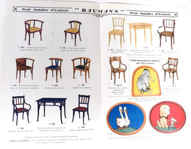[Catalogue]. La chaise transformable Baumann. 