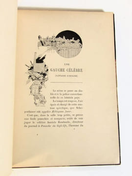 Une gauche célèbre (Fantaisie judiciaire) ; Le Conseil municipal de Paris (1884-1885) peint par lui-même avec les accessoires. Portraits-charges par ...
