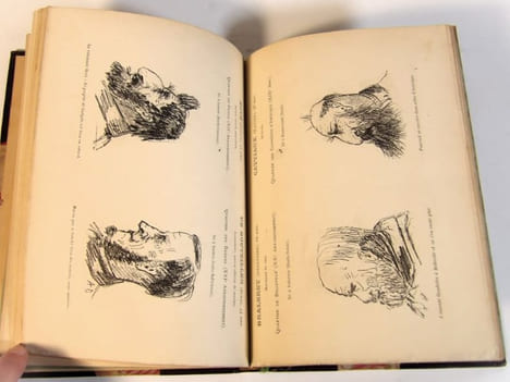 Une gauche célèbre (Fantaisie judiciaire) ; Le Conseil municipal de Paris (1884-1885) peint par lui-même avec les accessoires. Portraits-charges par ...