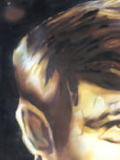 Portrait de Jean-Paul Belmondo. Dessin original à la gouache. Pièce unique. Années 60.  par JAAFAR.  - Image 8