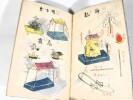 Carnet ancien orné d’aquarelles originales présentant plus de 170 accessoires pour le théâtre No. [MANUSCRIT – JAPON – THÉÂTRE NO] . [ANONYME] 
