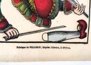 Pantins. Image d'épinal n° 617. [JEU ANCIEN ORIGINAL - COMMEDIA DELL'ARTE]  par IMAGERIE D'EPINAL ; FABRIQUE DE PELLERIN.   - Image 2