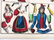 Pantins. Image d'épinal n° 617. [JEU ANCIEN ORIGINAL - COMMEDIA DELL'ARTE]  par IMAGERIE D'EPINAL ; FABRIQUE DE PELLERIN.   - Image 4