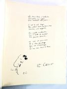 Album Amicorum pour "Tiou" Gas, épouse de René Gas, enrichi de pièces uniques : oeuvres graphiques originales et lettres ou poèmes manuscrits.  par COLLECTIF.  - Image 6