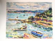 Album Amicorum pour "Tiou" Gas, épouse de René Gas, enrichi de pièces uniques : oeuvres graphiques originales et lettres ou poèmes manuscrits.  par COLLECTIF.  - Image 8