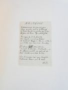 Images et Poèmes. [PIÈCE UNIQUE] Important et unique album, rassemblant autour de l’ouvrage de René Demeurisse diverses œuvres manuscrites et illustrations inédites.  par COLLECTIF.  - Image 16