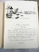 Images et Poèmes. [PIÈCE UNIQUE] Important et unique album, rassemblant autour de l’ouvrage de René Demeurisse diverses œuvres manuscrites et illustrations inédites.  par COLLECTIF.  - Image 18
