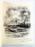 Images et Poèmes. [PIÈCE UNIQUE] Important et unique album, rassemblant autour de l’ouvrage de René Demeurisse diverses œuvres manuscrites et illustrations inédites.  par COLLECTIF.  - Image 6