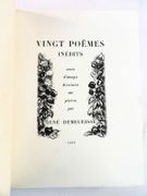 Images et Poèmes. [PIÈCE UNIQUE] Important et unique album, rassemblant autour de l’ouvrage de René Demeurisse diverses œuvres manuscrites et illustrations inédites.  par COLLECTIF.  - Image 7