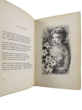 Le Bouquet de la Mariée. . GROS, Gabriel-Joseph.