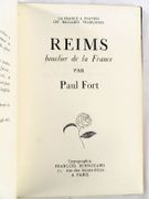 Reims bouclier de la France. La France à travers les ballades Françaises.  par FORT, Paul.  - Image 5