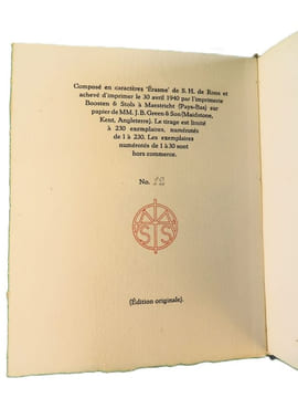 Dialogue Stéphane Mallarmé - Francis Jammes, 1893-1897. . MALLARMÉ, Stéphane ; JAMMES, Francis.
