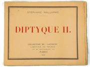 Diptyque II.  par MALLARMÉ, Stéphane.  - Image 1
