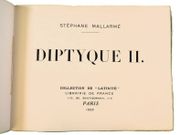 Diptyque II.  par MALLARMÉ, Stéphane.  - Image 5